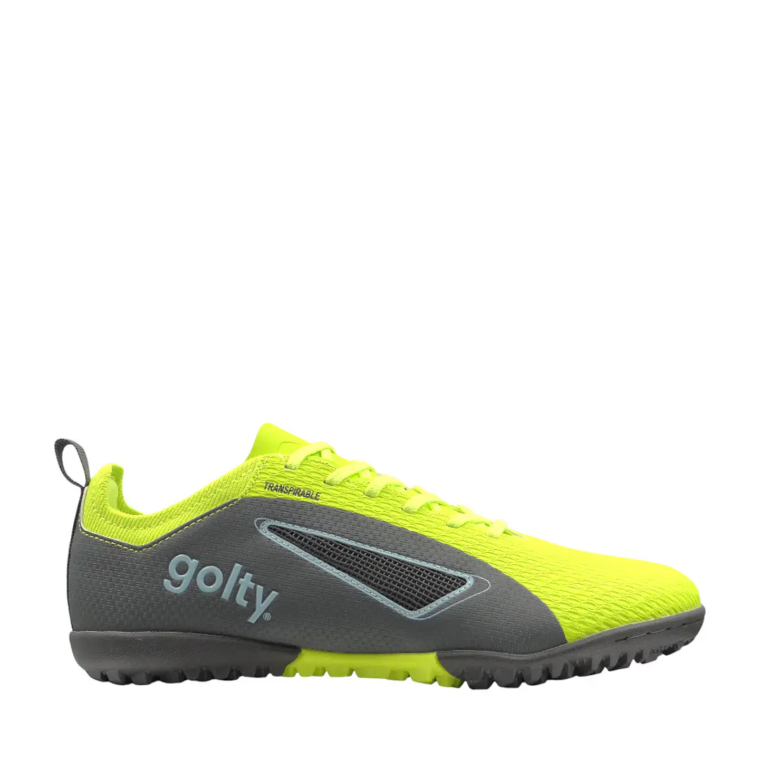 Zapatilla Golty Turf Velozion Competencia Hombre-Verde/Gris 1