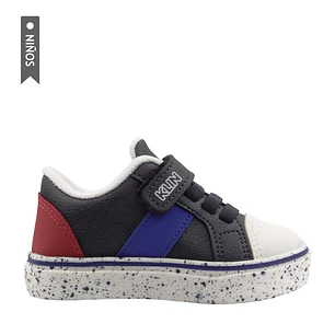 Tenis Klin Candy Pipoca Para Niños-Azul/Blanco