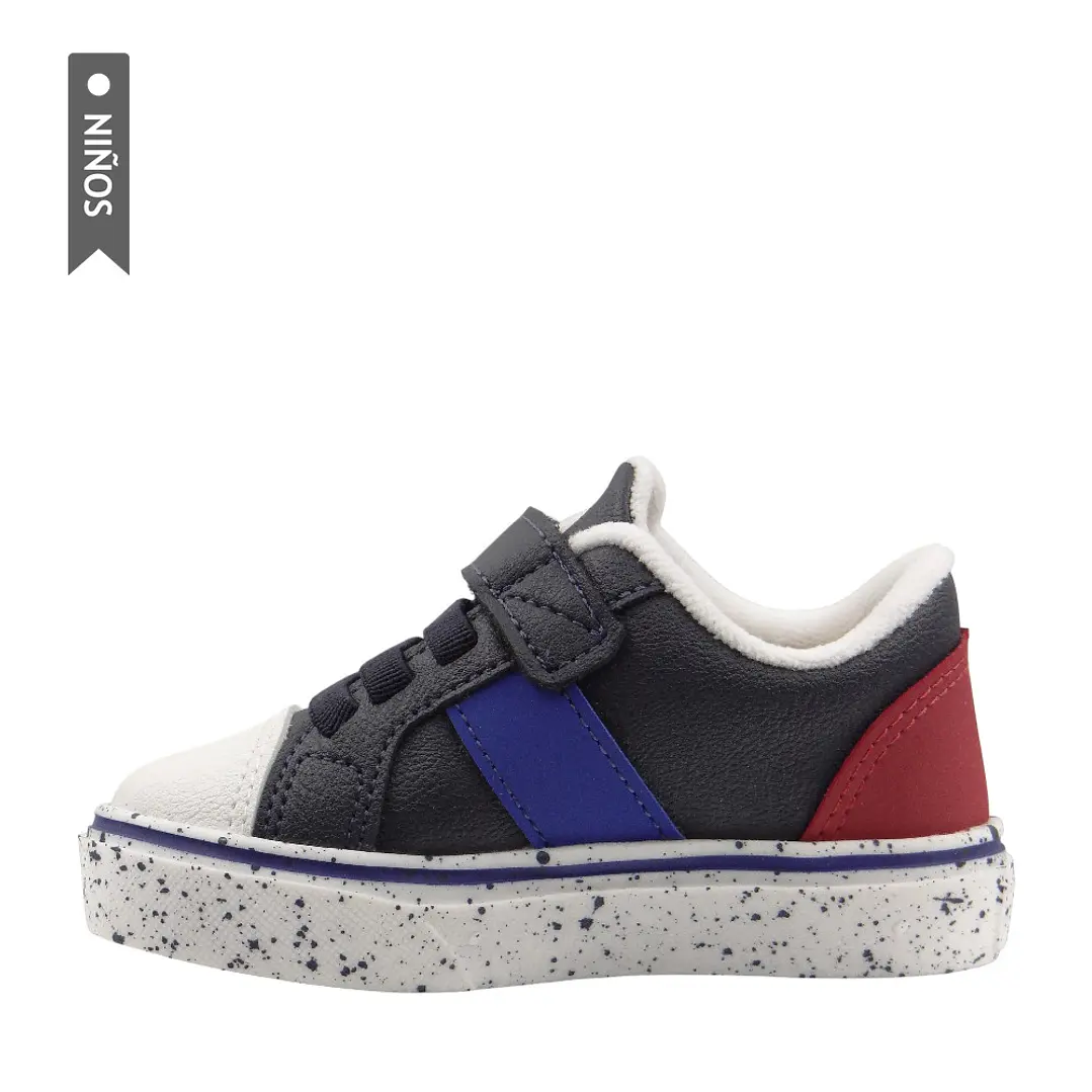 Tenis Klin Candy Pipoca Para Niños-Azul/Blanco 3