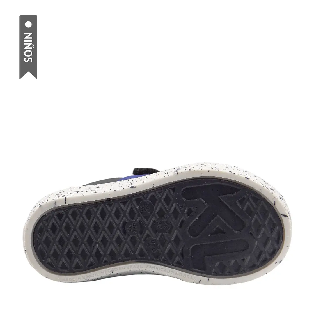 Tenis Klin Candy Pipoca Para Niños-Azul/Blanco 6