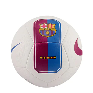 Balon Nike Fcb Pitch #5-Blanco