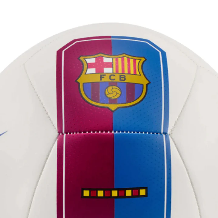 Balon Nike Fcb Pitch #5-Blanco 3