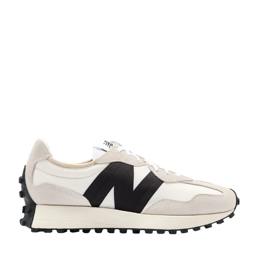 Tenis New Balance 327 Mujer-Blanco/Negro 1