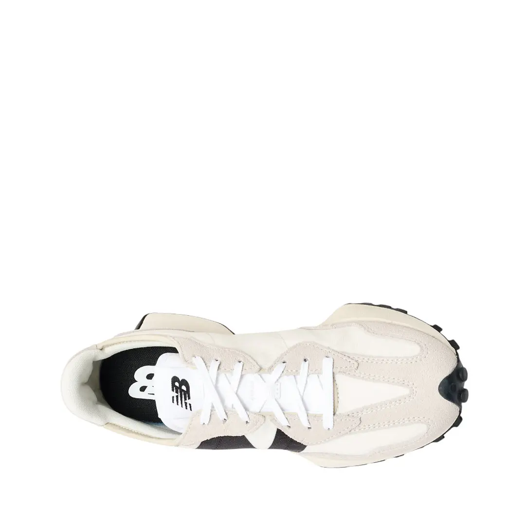 Tenis New Balance 327 Mujer-Blanco/Negro 4