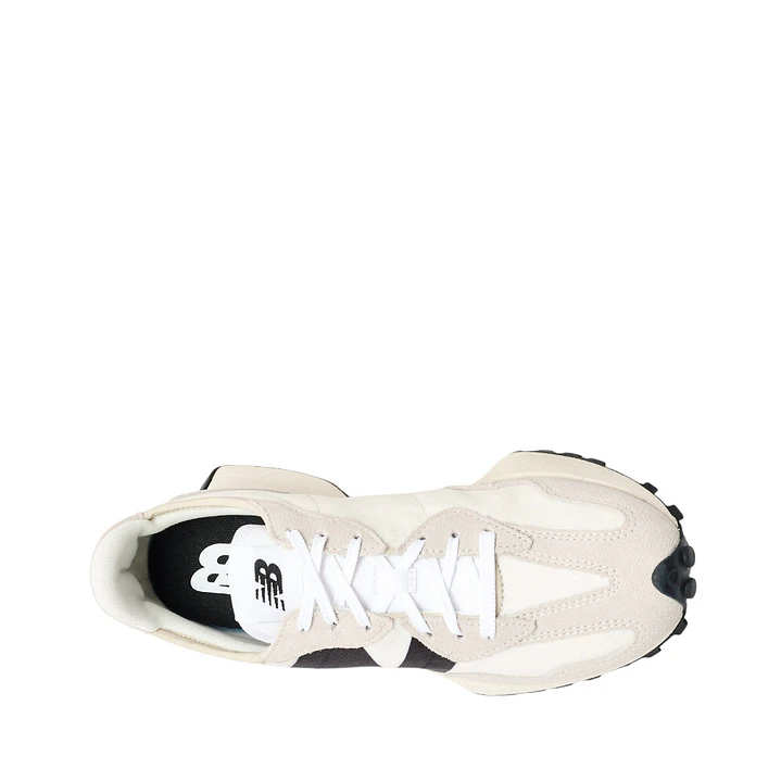 Tenis New Balance 327 Mujer-Blanco/Negro 4