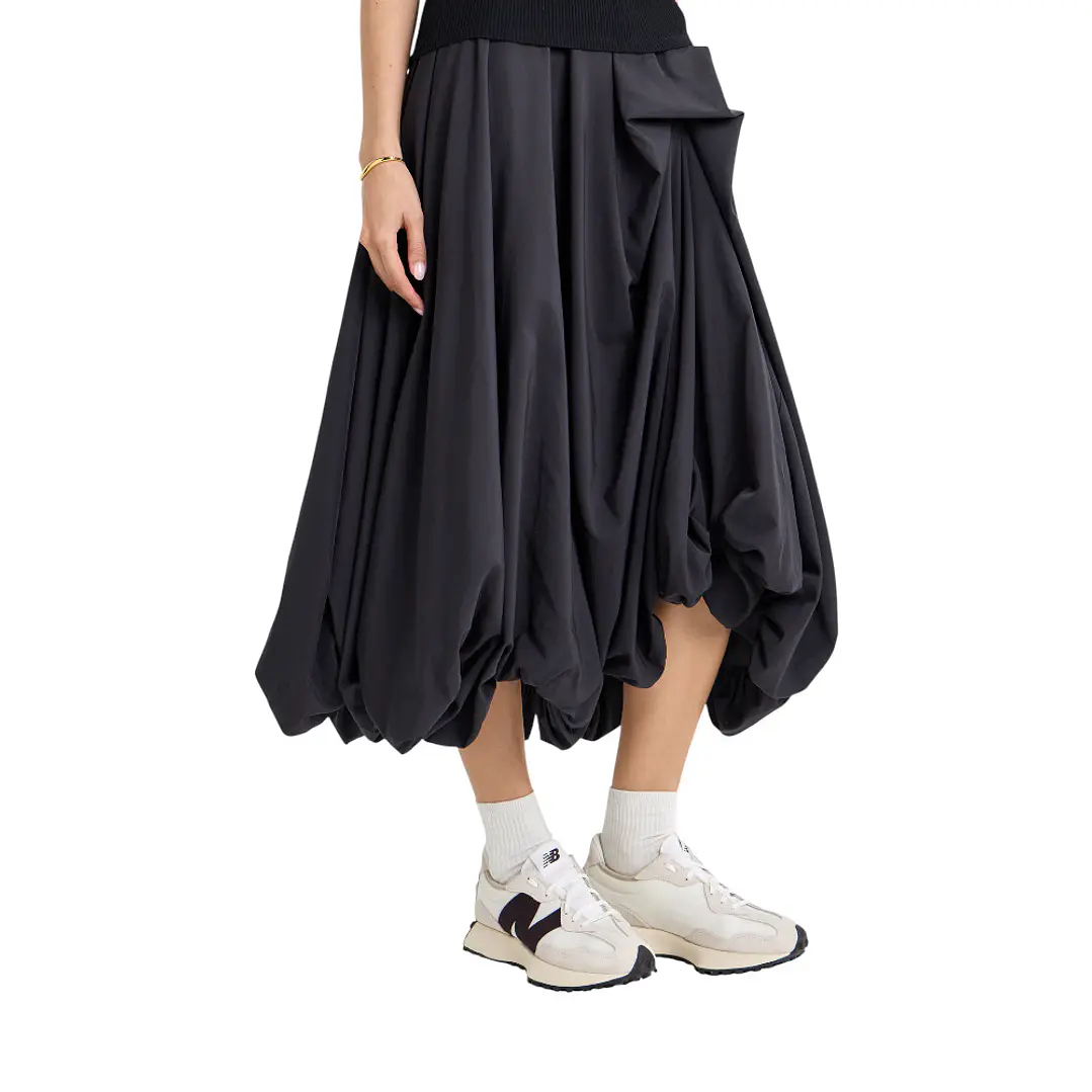 Tenis New Balance 327 Mujer-Blanco/Negro 5