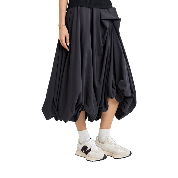 Tenis New Balance 327 Mujer-Blanco/Negro 5
