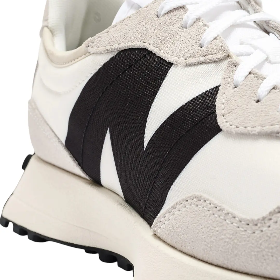 Tenis New Balance 327 Mujer-Blanco/Negro 6