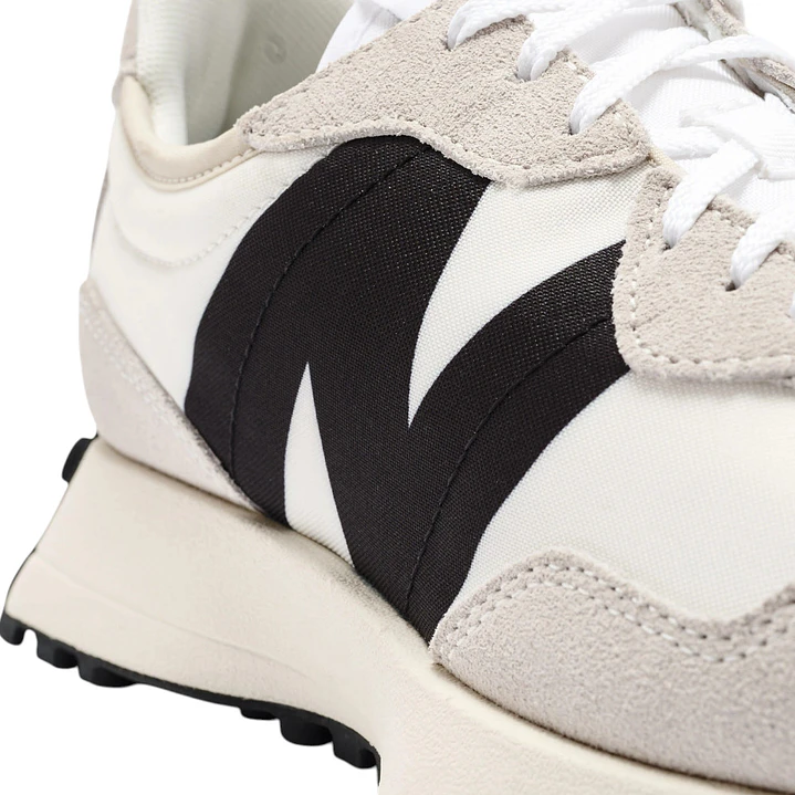Tenis New Balance 327 Mujer-Blanco/Negro 6