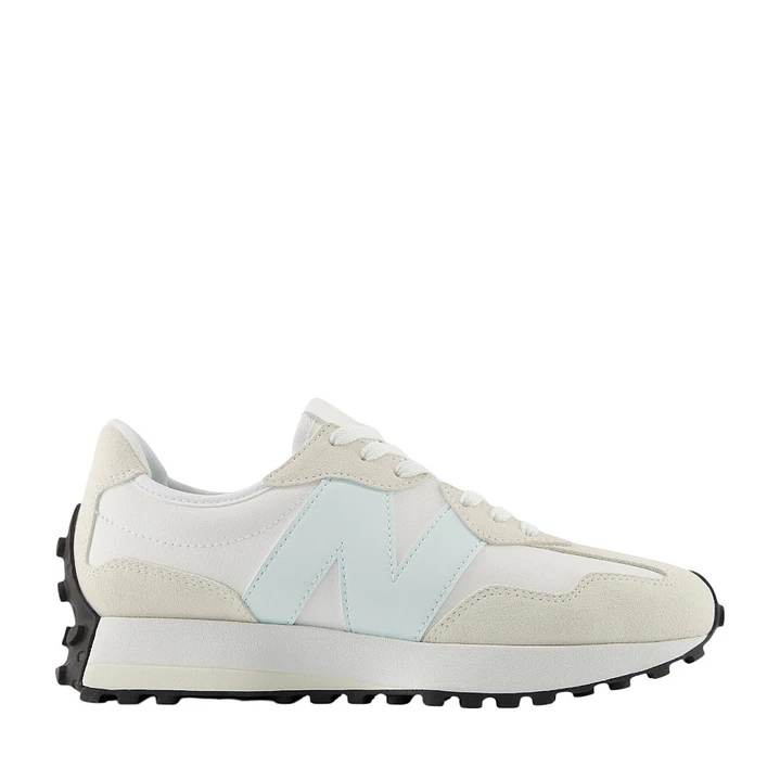 Tenis New Balance 327 Mujer-Blanco/Celeste 1
