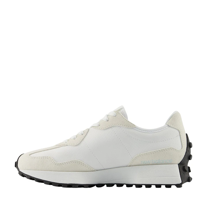Tenis New Balance 327 Mujer-Blanco/Celeste 3