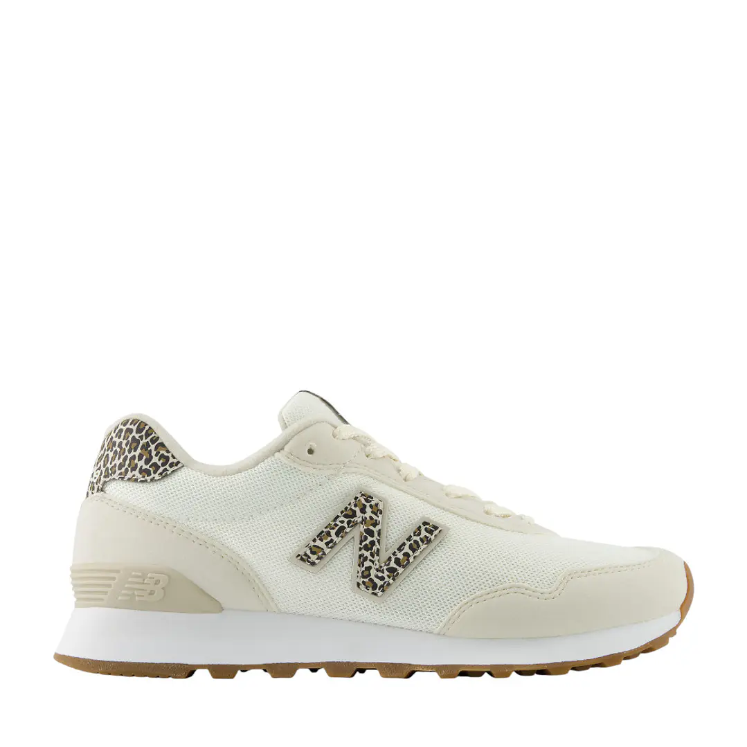 Tenis New Balance 515 Mujer-Blanco/Beige 1