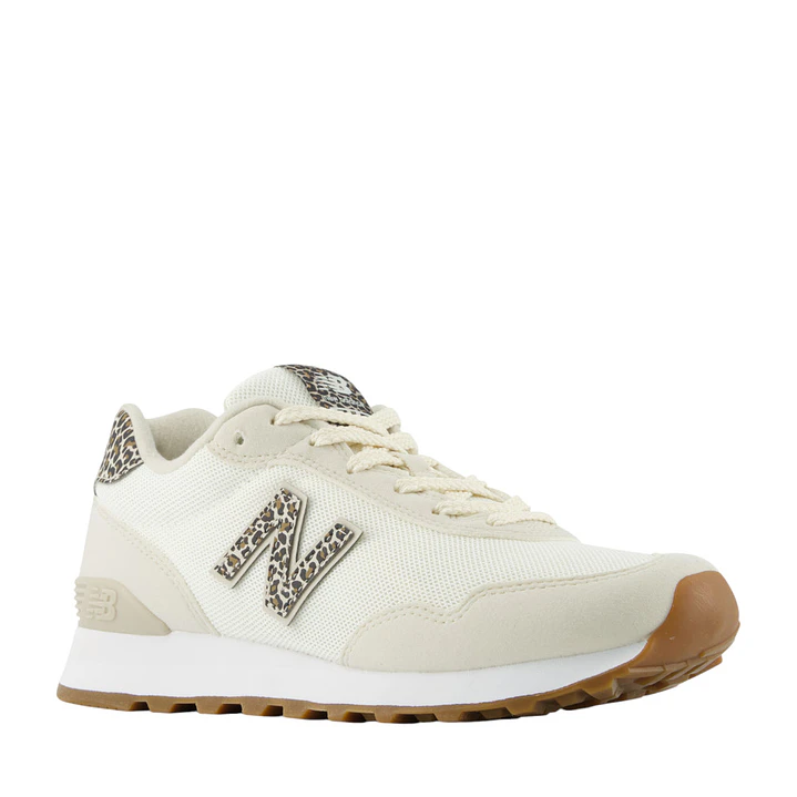 Tenis New Balance 515 Mujer-Blanco/Beige 4