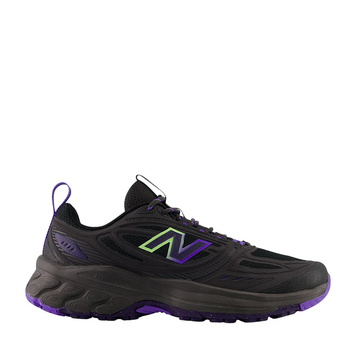 Tenis New Balance 410 Mujer-Negro/Morado 1