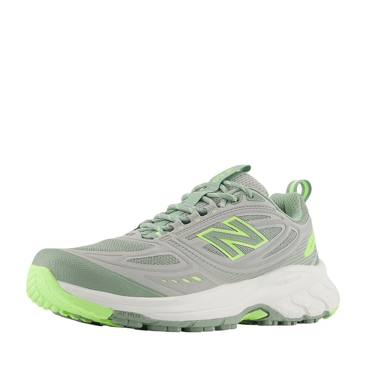 Tenis New Balance 410 Mujer-Gris/Verde 4