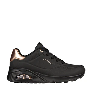 Tenis Skechers Uno - Golden Air Mujer-Negro