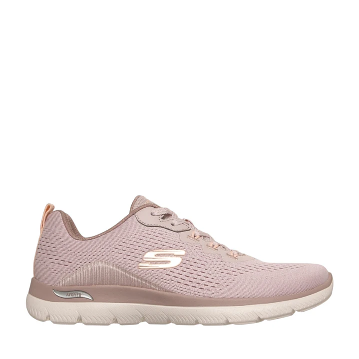 Tenis Skechers Archfitsummits-Dailyflow Mujer-Lila 1