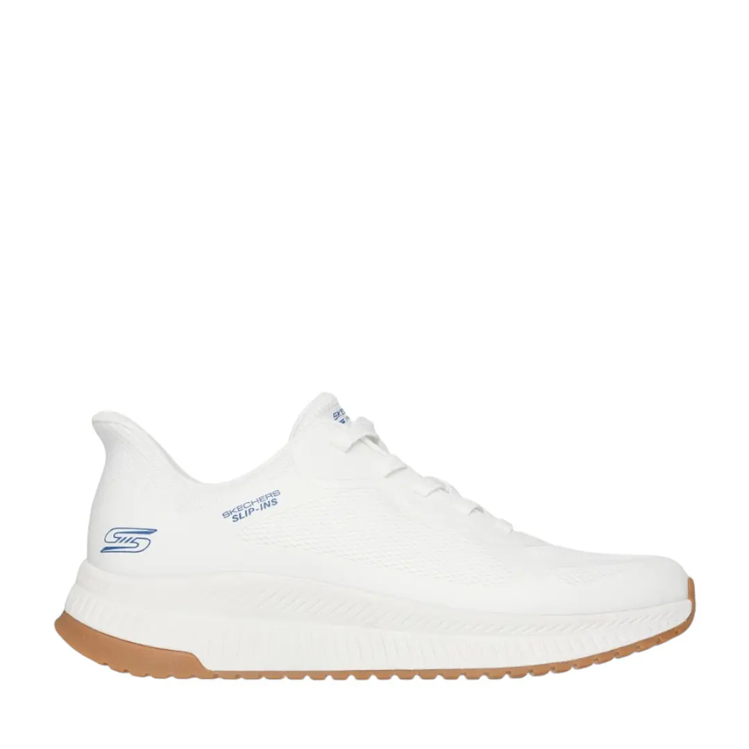 Tenis Skechers Bobssquad4 Hombre-Blanco 1