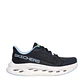 Tenis Skechers Maxcushioningglides-Step Mujer-Negro/Azul - Miniatura 1