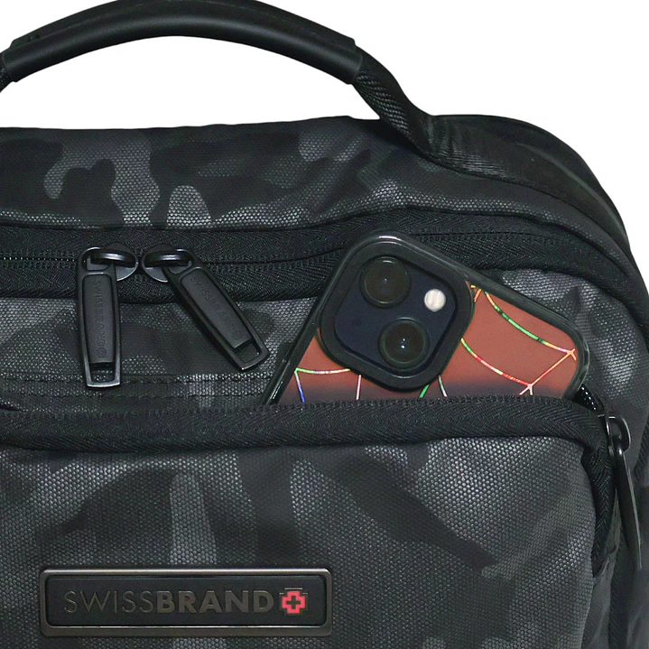 Morral Swissbrand Hanover-Verde Camuflado 3