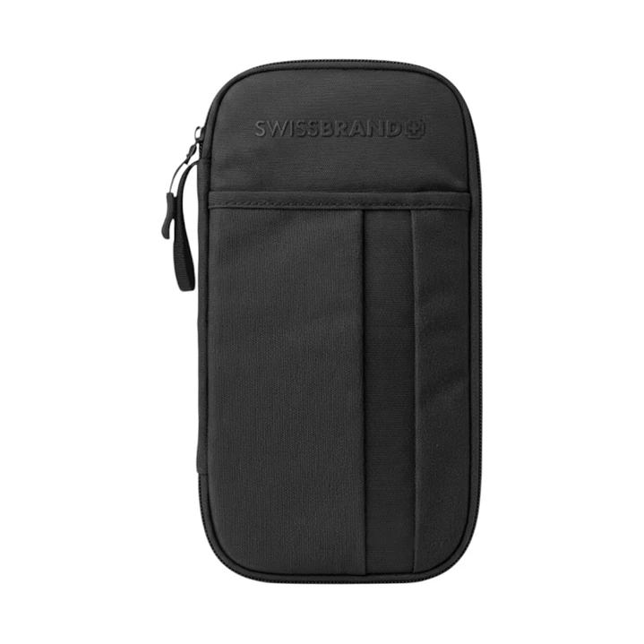 Porta Pasaporte Swissbrand Opfikon-Negro 1