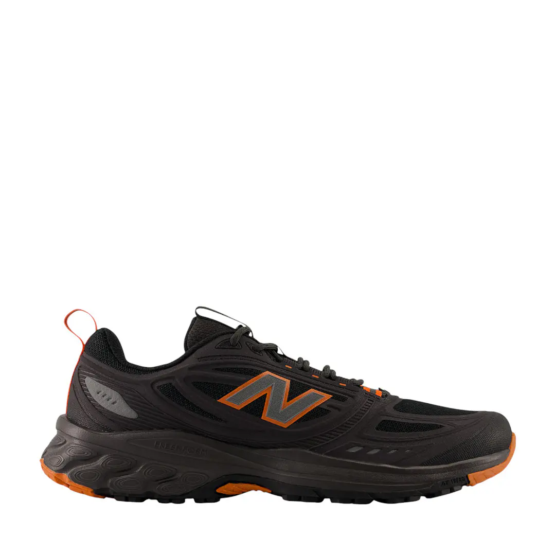 Tenis New Balance 410 Hombre-Negro/Naranja 1