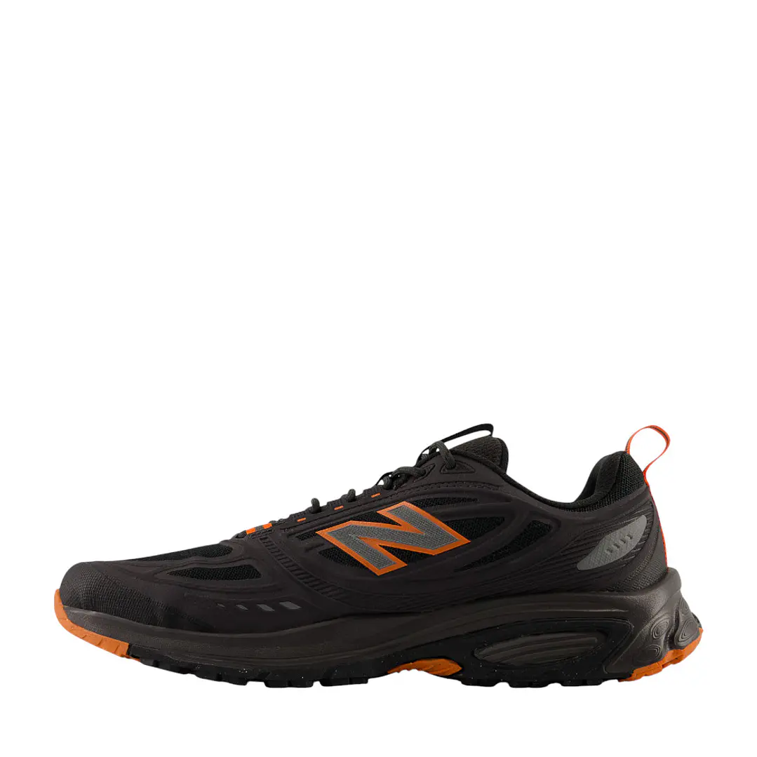 Tenis New Balance 410 Hombre-Negro/Naranja 3