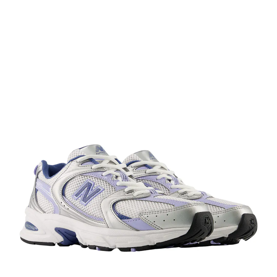 Tenis New Balance 530 Mujer-Blanco/Morado 4