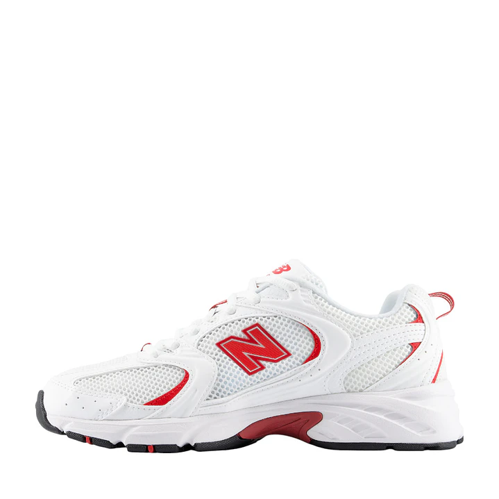 Tenis New Balance 530 Mujer-Blanco/Rojo 3
