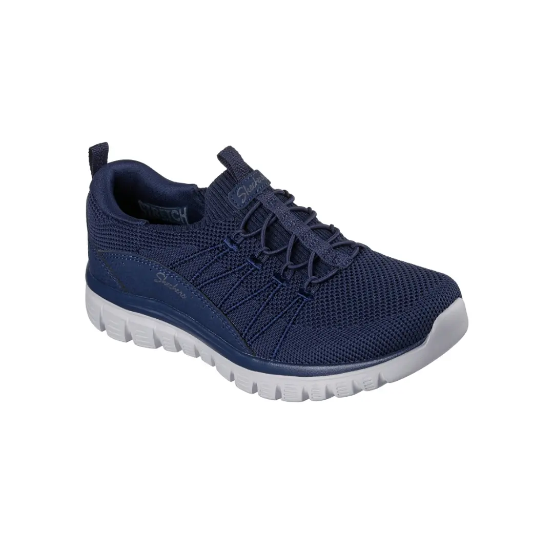Tenis Skechers Graceful-Pictureperfect Mujer-Azul 4