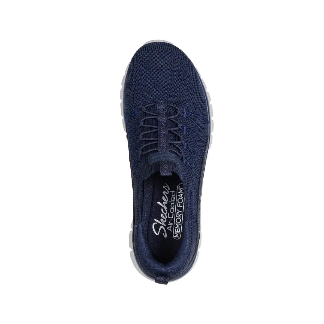 Tenis Skechers Graceful-Pictureperfect Mujer-Azul 5