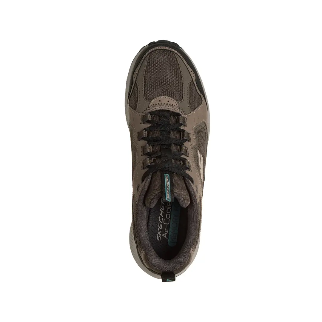 Tenis Outdoor Skechers Ridgestar Hombre-Gris Pardo 5