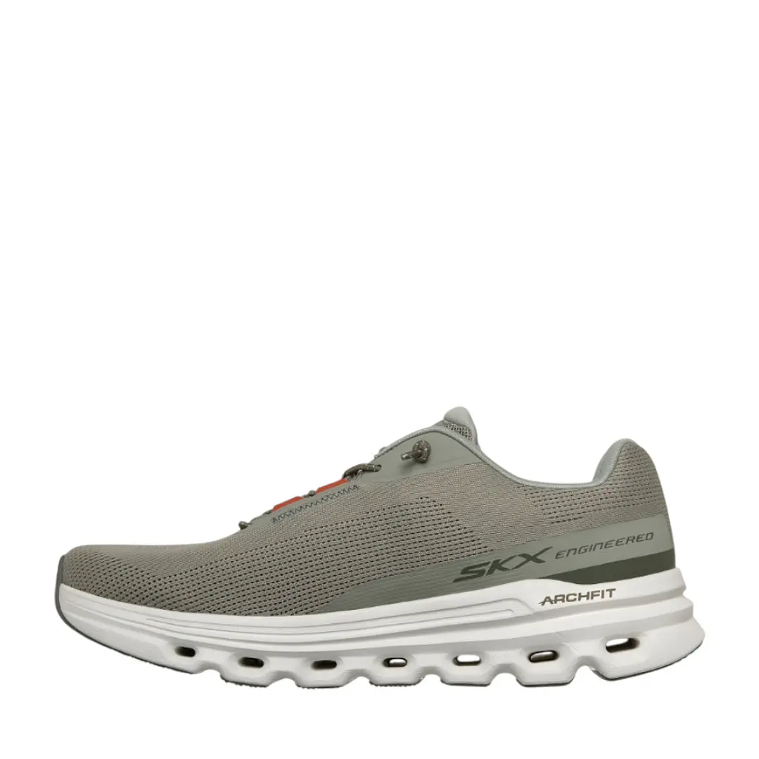 Tenis Skechers Gorunglide-Steparchfit Hombre-Verde Oliva 3