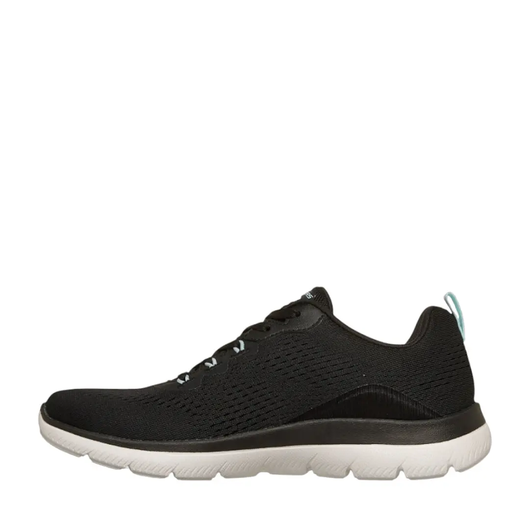 Tenis Skechers Archfitsummits-Dailyflow Mujer-Negro/Azul 3