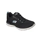 Tenis Skechers Archfitsummits-Dailyflow Mujer-Negro/Azul - Miniatura 4