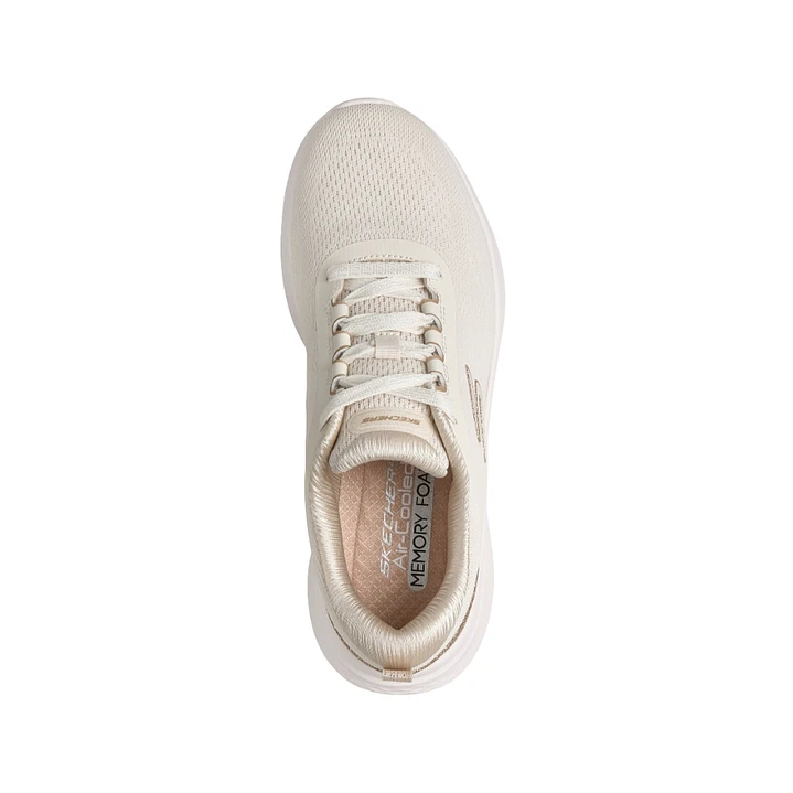 Tenis Skechers Skech-Litepro2.0-Brilliant Mujer-Beige/Oro 5