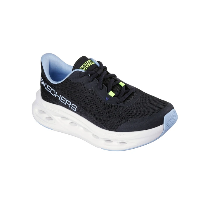 Tenis Skechers Maxcushioningglides-Step Mujer-Negro/Azul 4