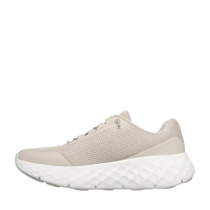 Tenis Skechers Gowalkmaxcushioningflex Mujer-Beige 3