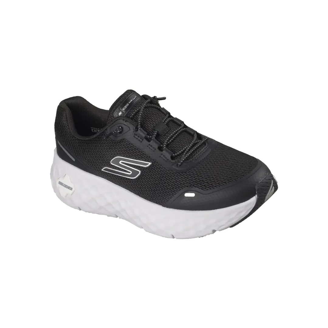 Tenis Skechers Gowalkmaxcushioningflex Mujer-Negro/Blanco 4