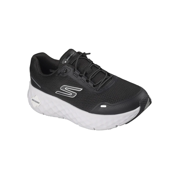 Tenis Skechers Gowalkmaxcushioningflex Mujer-Negro/Blanco 4