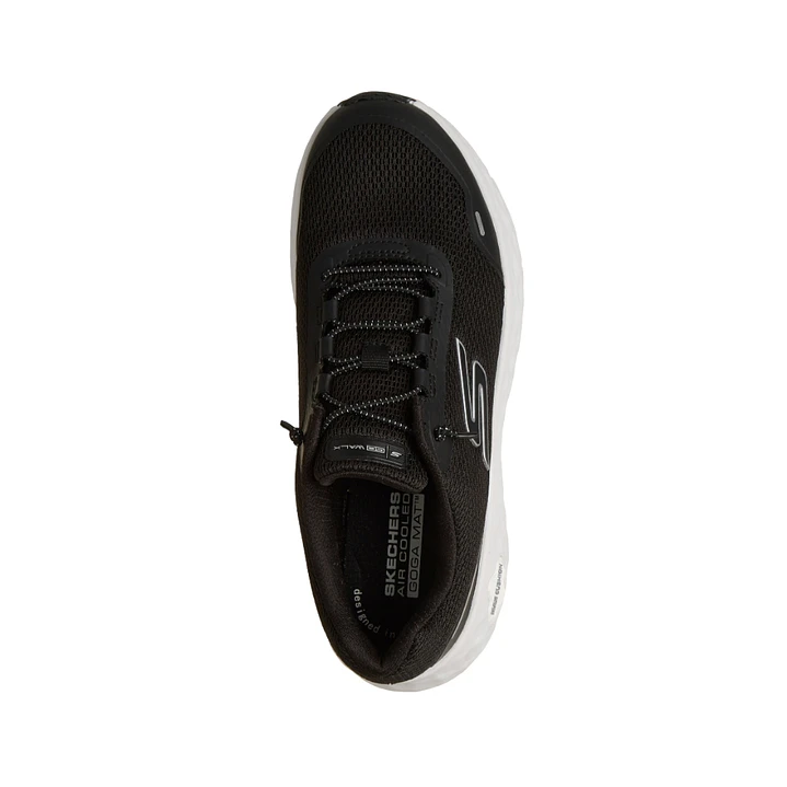 Tenis Skechers Gowalkmaxcushioningflex Mujer-Negro/Blanco 5