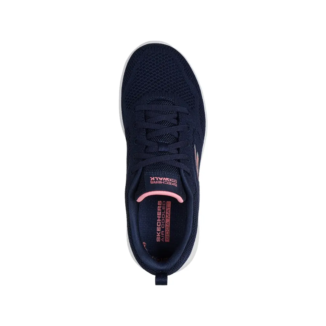 Tenis Skechers Go Walk Joy - Violet Mujer-Azul/Rosado 5