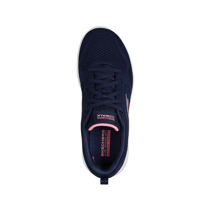 Tenis Skechers Go Walk Joy - Violet Mujer-Azul/Rosado 5