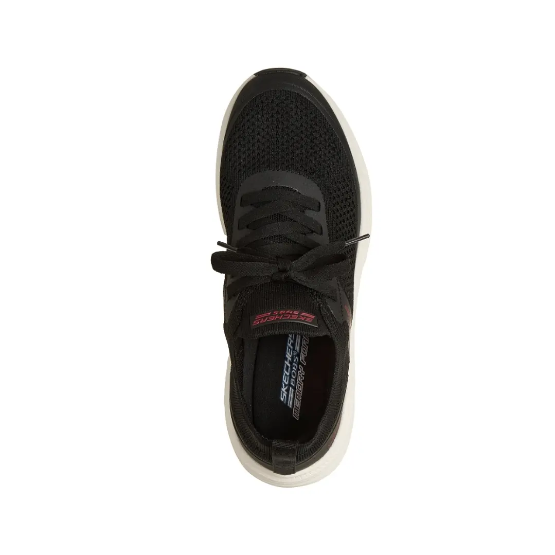 Tenis Skechers Bom Hombre-Negro 5