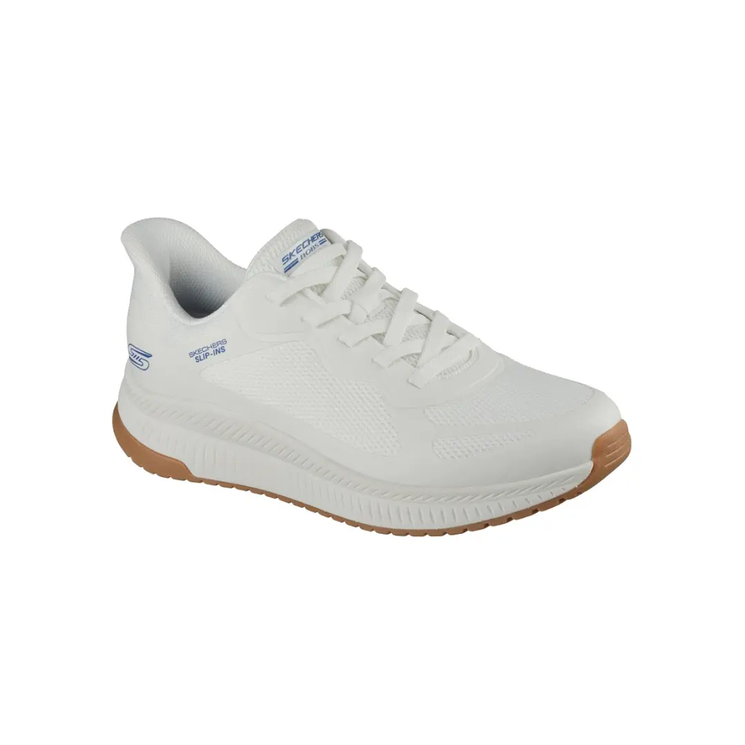 Tenis Skechers Bobssquad4 Hombre-Blanco 4