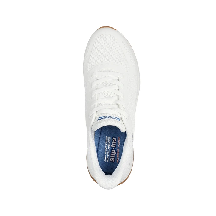 Tenis Skechers Bobssquad4 Hombre-Blanco 5