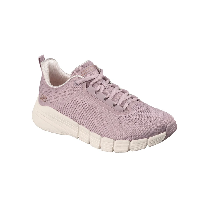Tenis Skechers Bobsbflex2.0-Feelingit Mujer-Lila 4