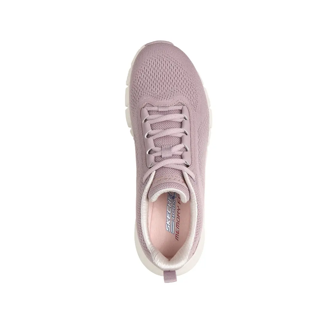 Tenis Skechers Bobsbflex2.0-Feelingit Mujer-Lila 5