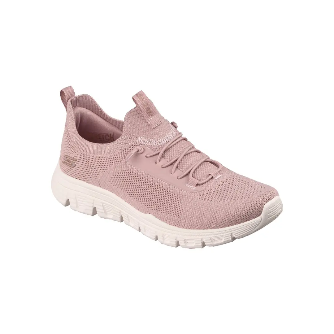 Tenis Skechers Bobsblite Mujer-Rosa Paleta 4