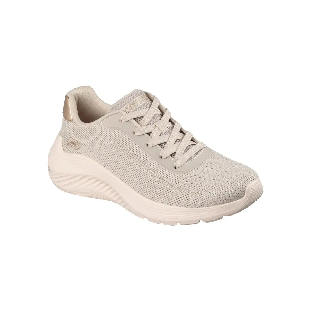 Tenis Skechers Bobssquadwaves-Currentlook Mujer-Blanco Hueso 4